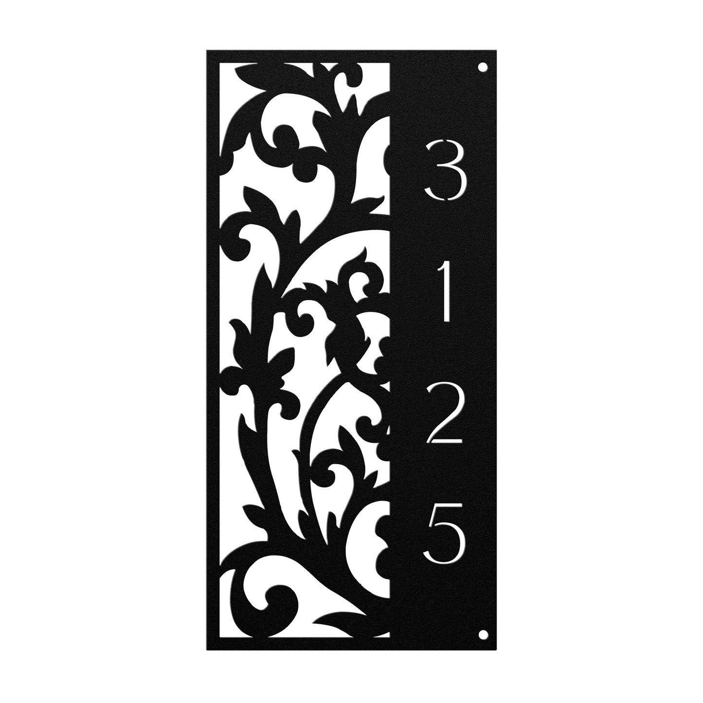 Custom Metal Address Sign