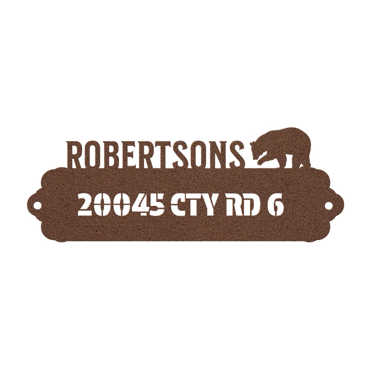 Sign Freaks - Personalized Metal Address Sign